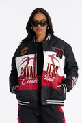 NBA Cleveland Cavaliers Twill Jacket - Black