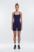 SeamlessLift™ 5″ High Rise Biker Short - Navy