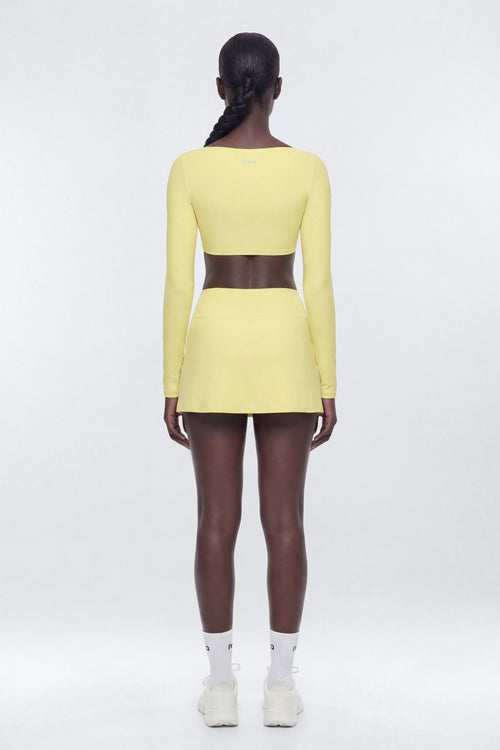AirSculpt™ Mid Rise Mini Skort - Yellow