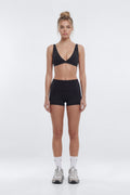 ButterSoft™ 3″ Foldover Biker Short - Black