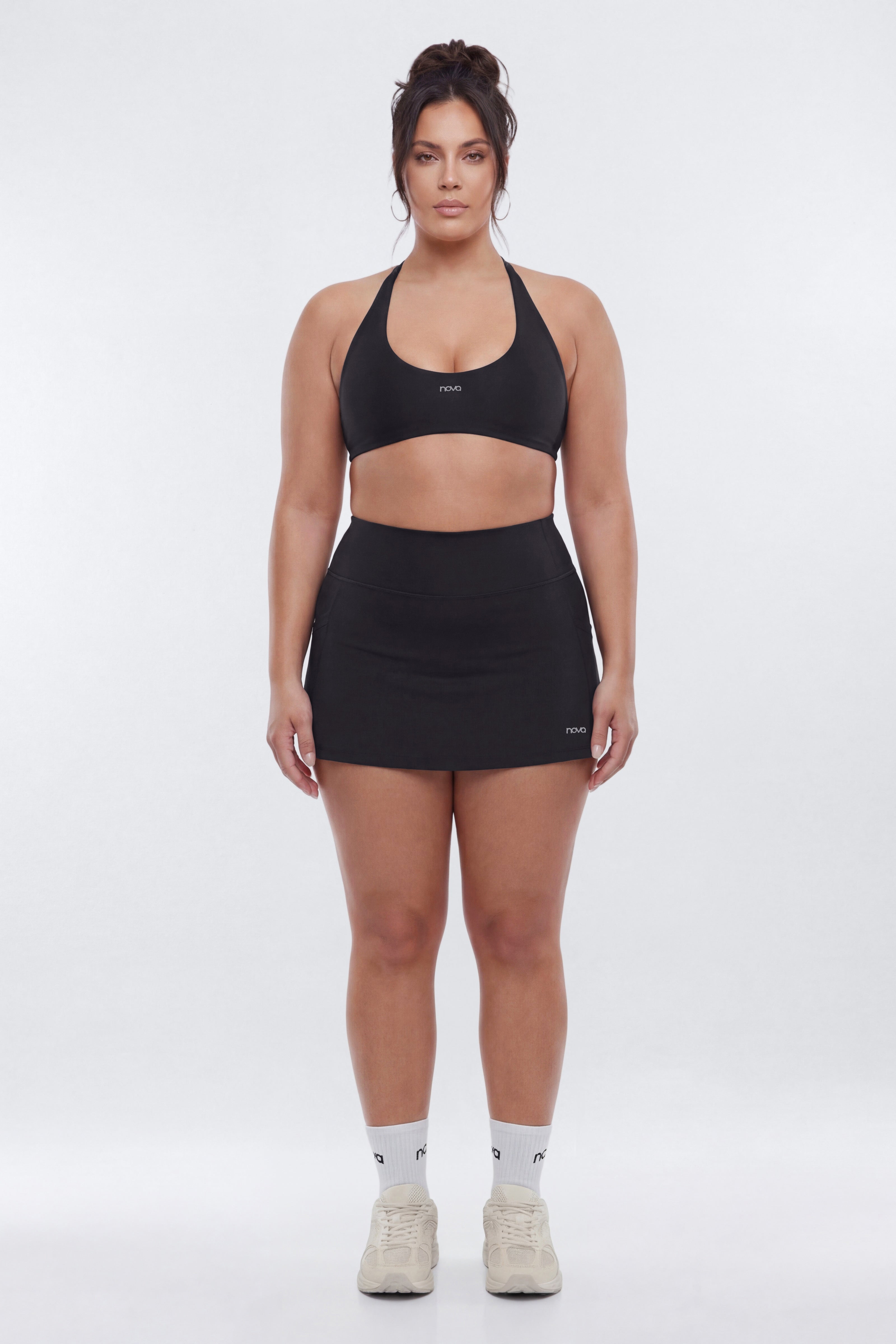 AirSculpt™ Mid Rise Mini Skort - Black