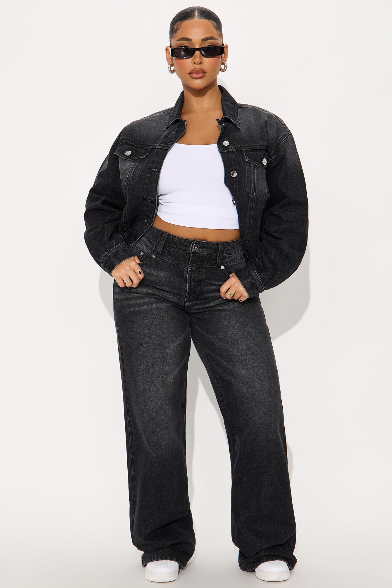 Saturday Special Straight Leg Jeans - Black Wash