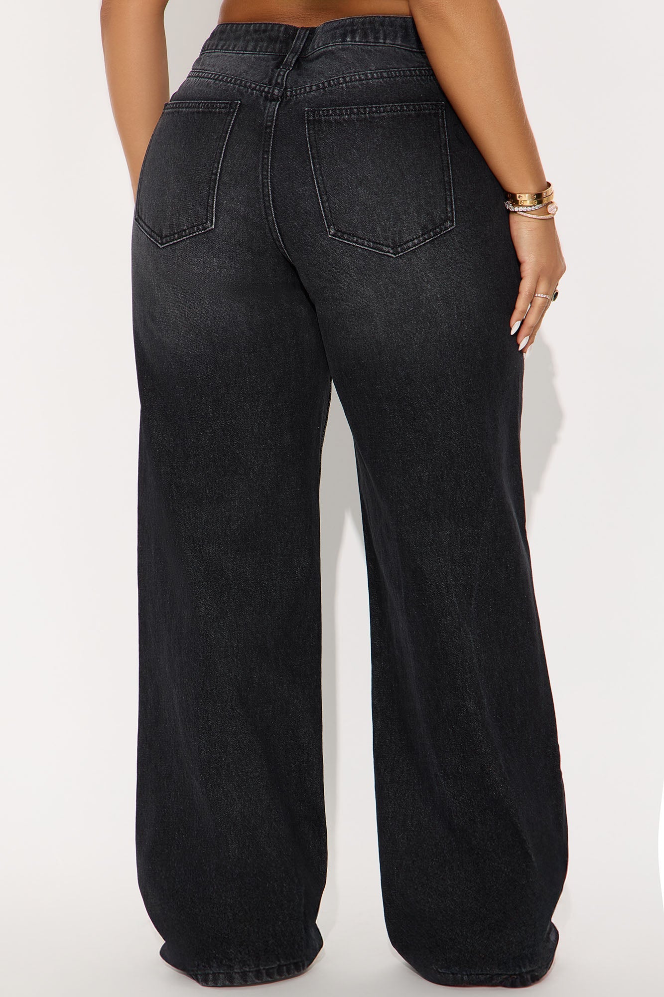 Saturday Special Straight Leg Jeans - Black Wash