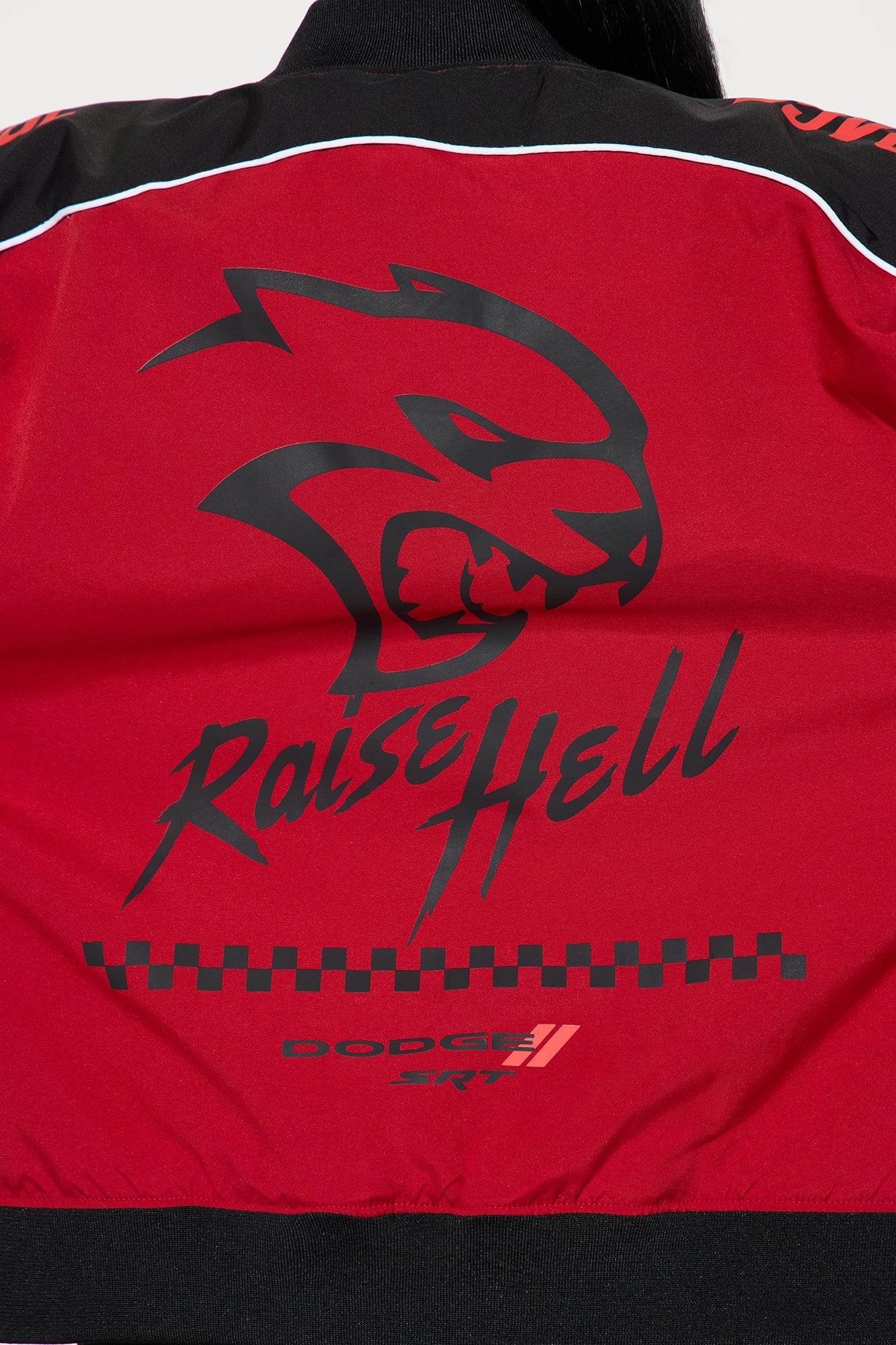 Dodge Raise Hell Bomber Jacket - Red/combo
