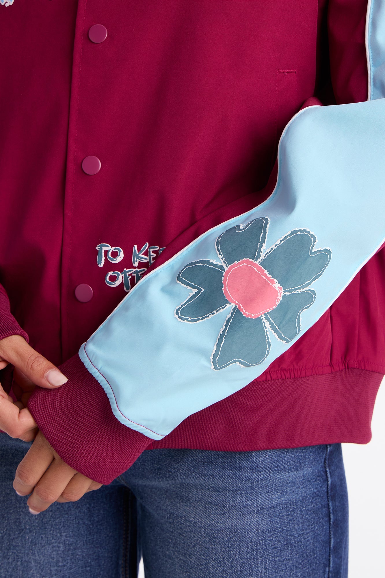 D.A.R.E Flowers Jacket - Multi Color
