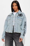 Jeep Built Free Denim Jacket - Denim