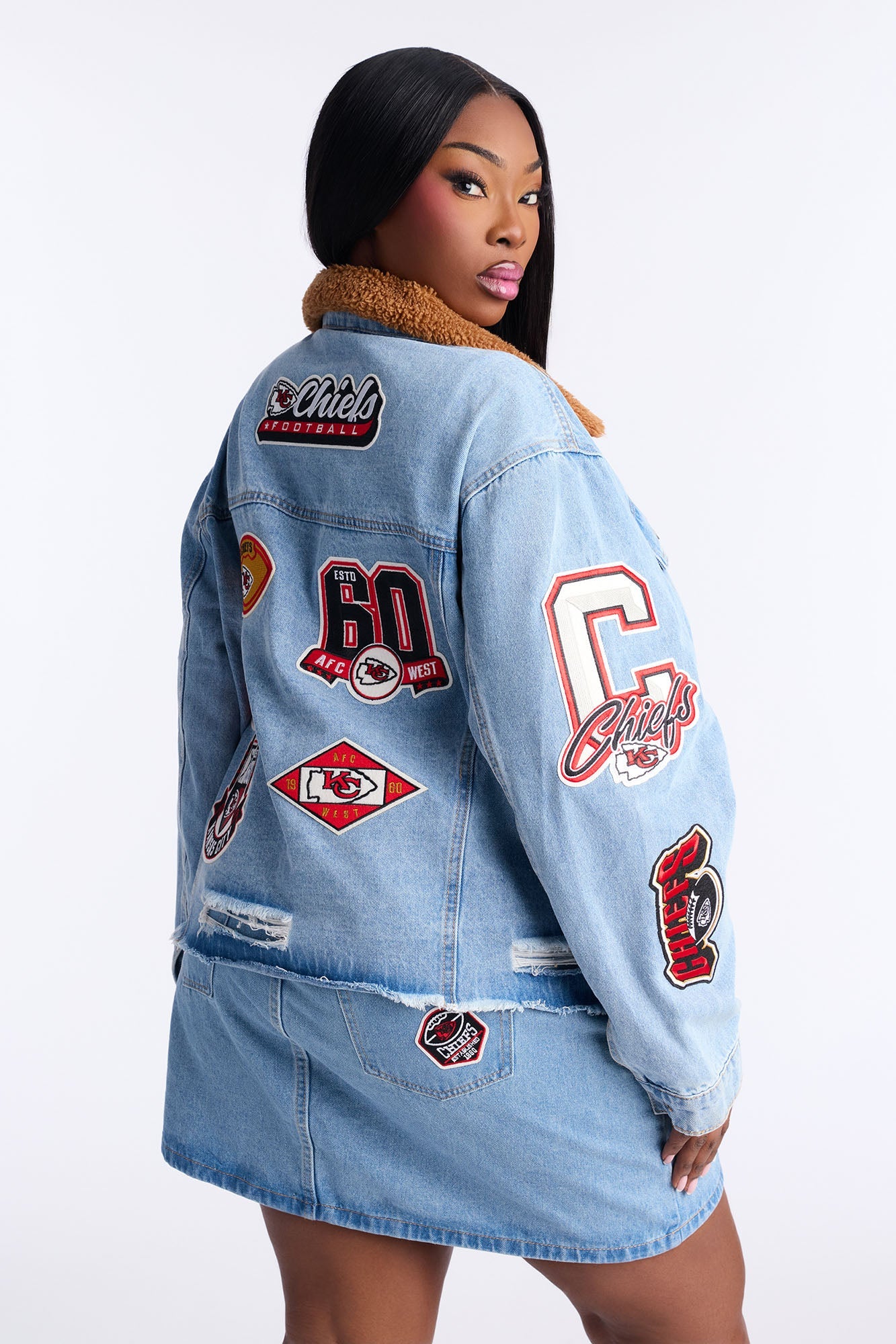 NFL Kansas City Chiefs Jacket - Denim