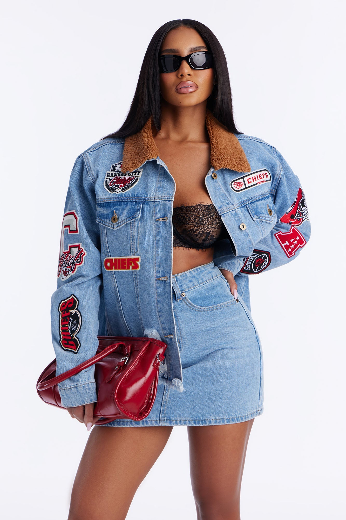 NFL Kansas City Chiefs Jacket - Denim