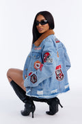 NFL Kansas City Chiefs Jacket - Denim