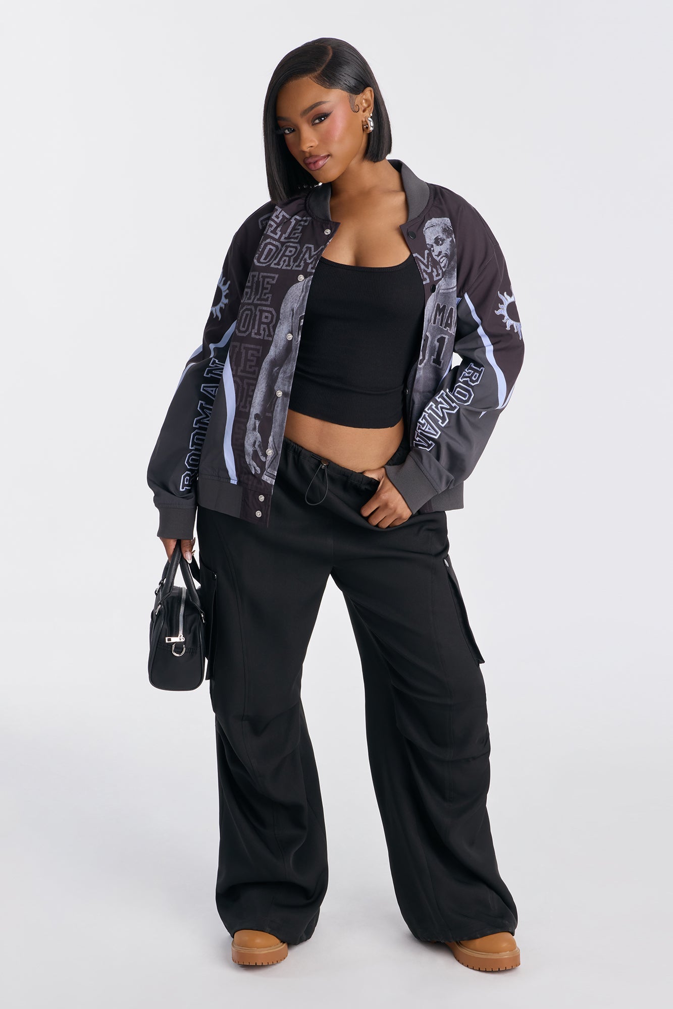 Dennis Rodman The Worm Jacket - Black/combo