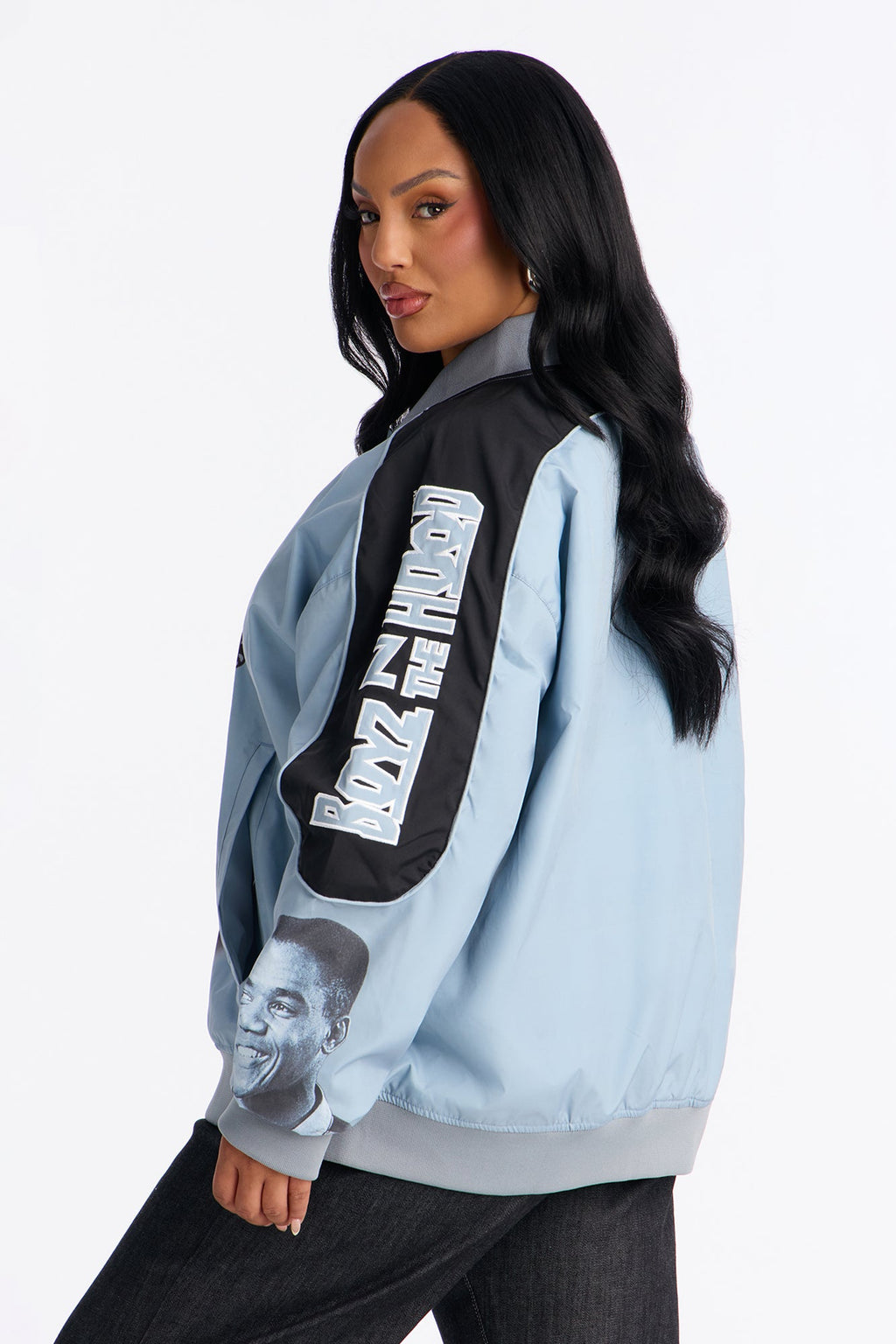 Boyz N The Hood Jumbo Jacket - Grey