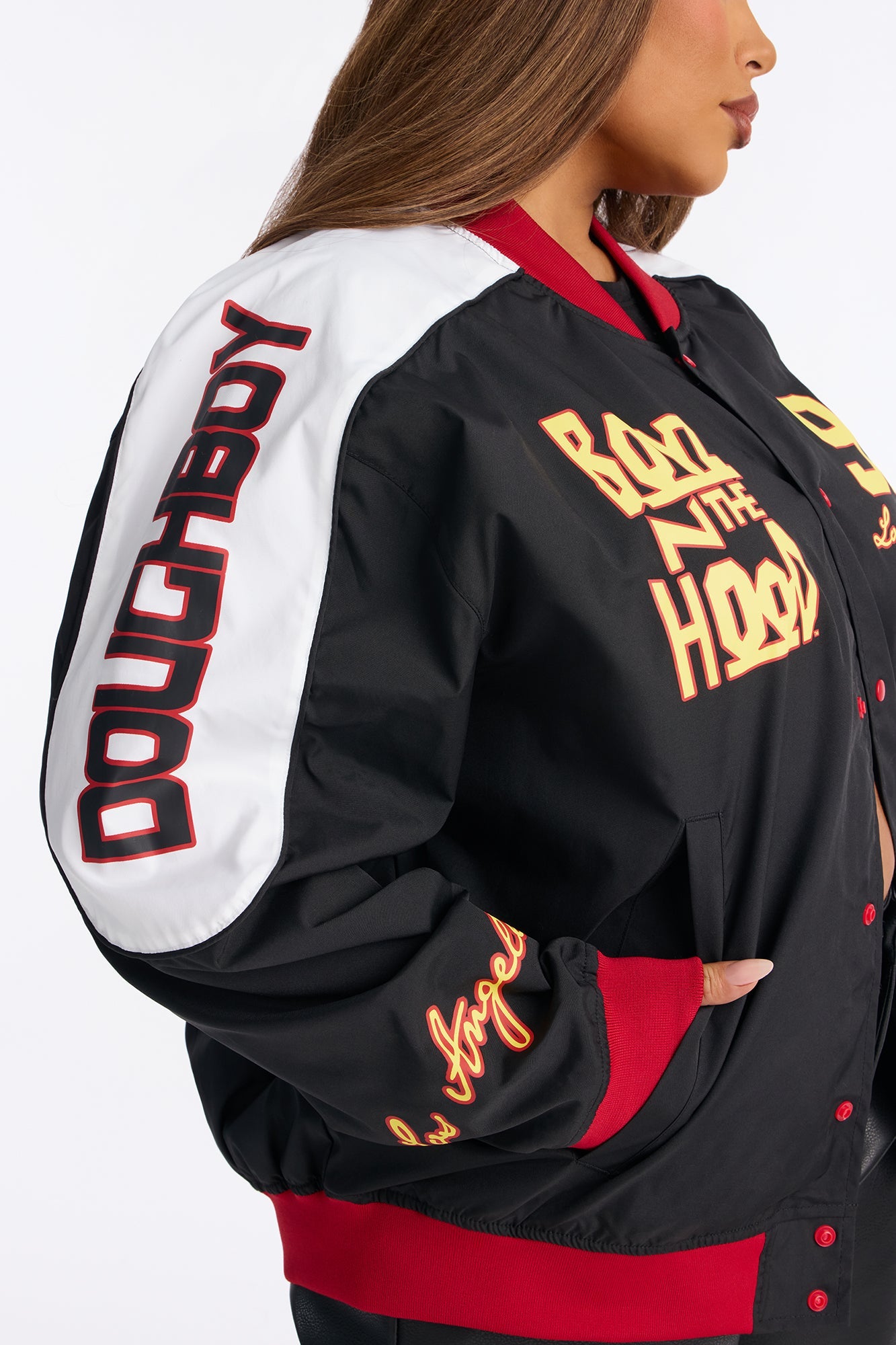 Boyz N The Hood 91 Bomber Jacket - Black/combo