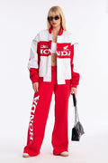 Honda Oversized Jacket - Red