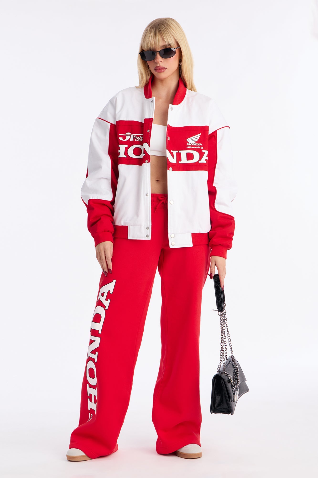 Honda Oversized Jacket - Red