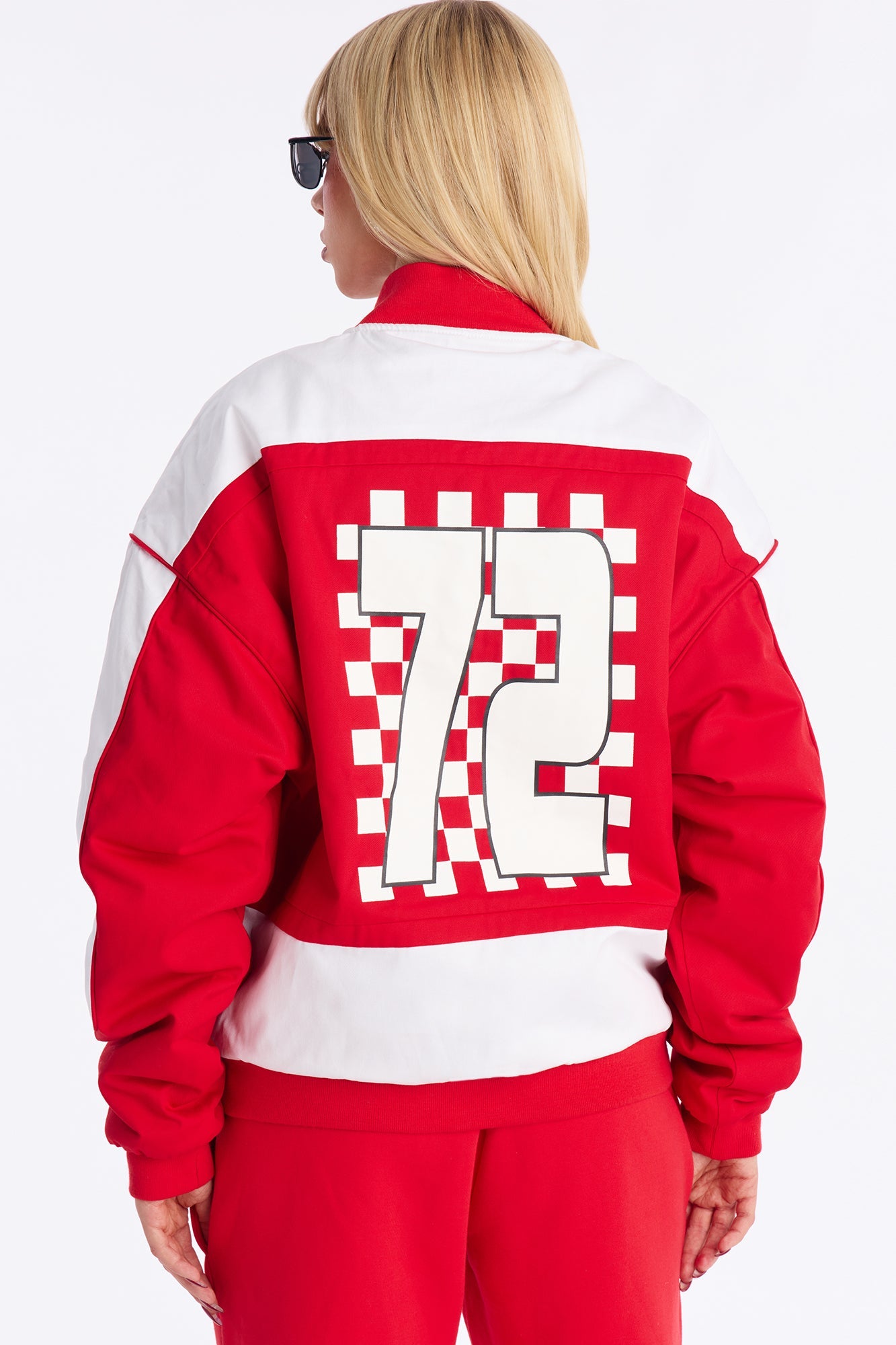 Honda Oversized Jacket - Red