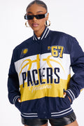 NBA Indiana Pacers Twill Jacket - Navy
